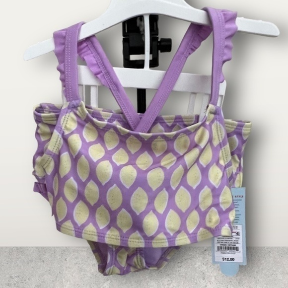 Cat & Jack Other - COPY - NWT CAT AND JACK TODDLER SWIMSUIT SIZES 12 months thru 5T purple with le…